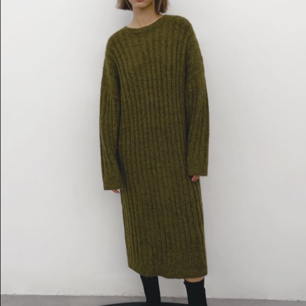 SOLD Rib knit dress